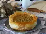 Recept Baklava-kaascake met pistache, knapperig en smeltend