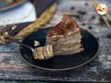 Recept Tiramisu-achtige pannenkoekentaart met koffie en cacao