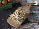 Recept Zelfgemaakte tagliatelle, de procedure stap voor stap uitgelegd