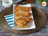 Recept Feta saganaki, het griekse recept voor chips met feta en honing