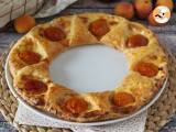 Recept Tarte oranaise - bladerdeeg, custard en abrikozen