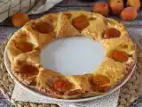 Recept Tarte oranaise - bladerdeeg, custard en abrikozen