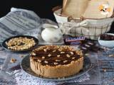 Recept Extra smakelijke snickers-kaascake