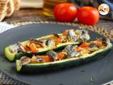 Recept Hoe maak je courgettes gevuld met sardines?