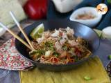 Recept Yakisoba, roergebakken noedels met groenten