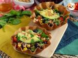 Recept Hoe maak je tortilla bowls? de makkelijke salade zonder afwas!