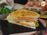 Recept Broodje omelet express - franse toast omelet sandwich - eiersandwich hack