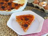 Recept Quiche met peper en chorizo