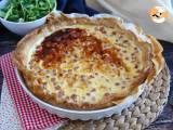 Recept Quiche met magere ham, kaas en yoghurt!