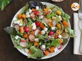 Recept Salade van butternut, aardappel, radijs en feta