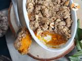 Recept Butternut crumble met hazelnoten