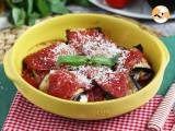 Recept Aubergine parmigiana rolletjes