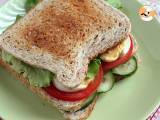 Recept Vegetarische club sandwich