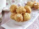 Recept Chouquettes, soezen met geparelde suiker