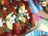 Recept Kip enchiladas met chilisaus