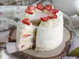 Recept Laagjestaart met aardbeien en mascarponecrème