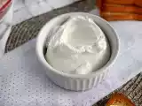 Recept Zelfgemaakte roomkaas (type philadelphia) met 2 ingrediënten