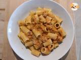 Recept Pasta met pompoen en spek