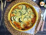 Recept Courgette en geitenkaas clafoutis