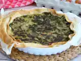 Recept Taart van snijbiet en geraspte kaas
