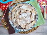 Recept Chiacchiere di carnevale - italiaanse gebakken bugnes