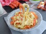 Recept Tagliatelle met gerookte zalm en dille