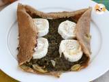 Recept Galette met geitenkaas en spinazie