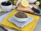 Recept Snelle tapenade met zwarte olijven