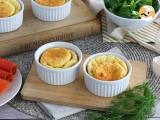 Recept Soufflés van gerookte zalm en fromage frais