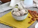Recept Energieballetjes met abrikoos, groene thee en kokos