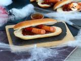 Recept Bloederige halloween hotdogs