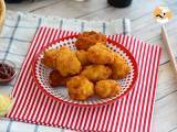 Recept Bladerdeegkroketjes met ham en kaas