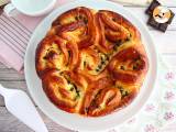 Recept Chinese brioche met custard en chocolate chip vulling