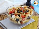 Recept Salade van pasta, tomaat, feta en olijven