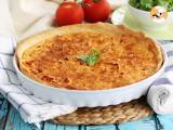 Recept Snelle en makkelijke zalmquiche