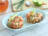 Recept Tartaar van verse zalm en groene appel