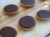 Recept Taartjes met karamel en chocolade