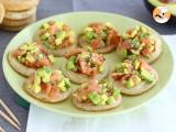 Toast met zalm en avocado