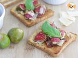 Recept Bruschetta met vijgen, parmezaan en parmaham