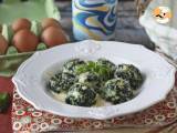 Recept Spinazie en ricotta malfatti, het gemakkelijke zelfgemaakte pastarecept zonder kneden