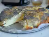 Recept Zoete kaas en yoghurt taart met maanzaadkorst