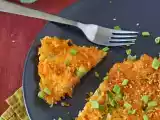 Recept Omelet met krokante rijst en sojabonen, een pittige maaltijd die snel klaar is en geen afval oplevert!