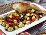 Recept Kip met paprika en courgette in de friteuse: klaar in 20 minuten!