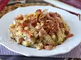 Recept Romige pasta met radicchio, knapperige spekjes en walnoten: snel en onweerstaanbaar recept