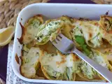 Recept Conchiglioni gevuld met ricotta, courgettes en citroen: romig en gegratineerd in de oven