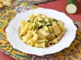 Recept Courgette carbonara: het gemakkelijk te maken vegetarische recept