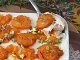 Recept Tiramisu met geroosterde abrikozen: het perfecte fruitige en smeltende dessert voor de zomer