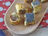 Recept Rustici met worst en kaas uit de heteluchtfriteuse