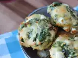 Recept Hartige koekjes met feta, gedroogde tomaten en spinazie