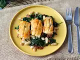 Recept Heilbot met witte bonen, spinazie en chorizo